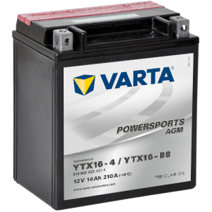 BATERIE MOTO VARTA POWERSPORTS AGM 14Ah 514 902 022