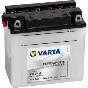 BATERIE MOTO VARTA POWERSPORTS FRESHPACK 8Ah 508 013 008
