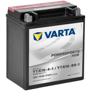 BATERIE MOTO VARTA POWERSPORTS AGM 14Ah 514 901 022