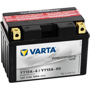 BATERIE MOTO VARTA POWERSPORTS AGM 11Ah 511 901 014