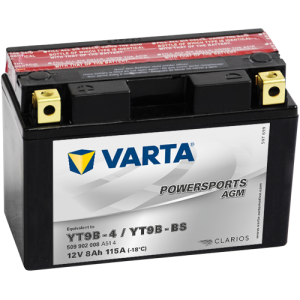 BATERIE MOTO VARTA POWERSPORTS AGM 8Ah 509 902 008