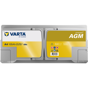 BATERIE AUTO VARTA AGM 105Ah A4