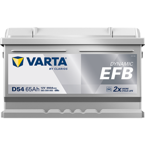 BATERIE AUTO VARTA EFB 65Ah D54