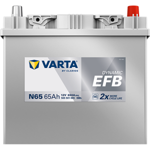 BATERIE AUTO VARTA EFB 65Ah N65