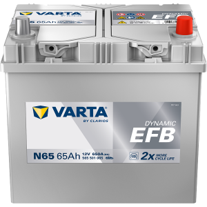 BATERIE AUTO VARTA EFB 65Ah N65
