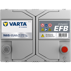 BATERIE AUTO VARTA EFB 65Ah N65