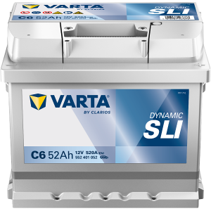 BATERIE AUTO VARTA SLI 52Ah C6