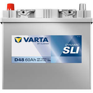 BATERIE AUTO VARTA SLI 60Ah D48