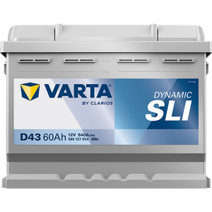 BATERIE AUTO VARTA SLI 60Ah D43