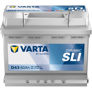 BATERIE AUTO VARTA SLI 60Ah D43