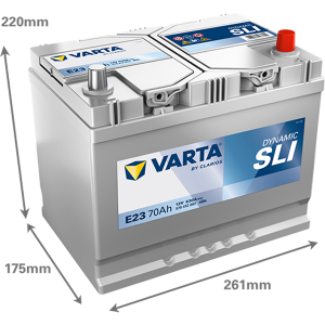 BATERIE AUTO VARTA SLI 70Ah E23