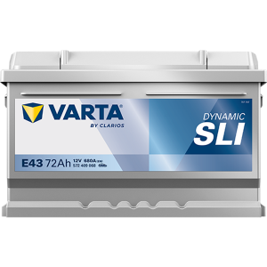 BATERIE AUTO VARTA SLI 72Ah E43