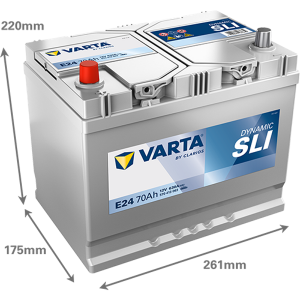 BATERIE AUTO VARTA SLI 70Ah E24